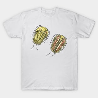 Colored Trilobite Illustration T-Shirt